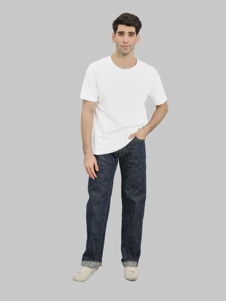 ONI Denim 200 "Kase" 16oz Natural Indigo Wide Straight Jeans