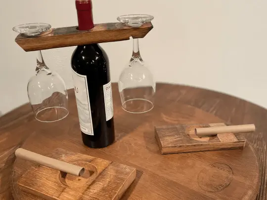 Whiskey & Wine Barrel Perfect Host Gift Pack — Stave Entertaining Set