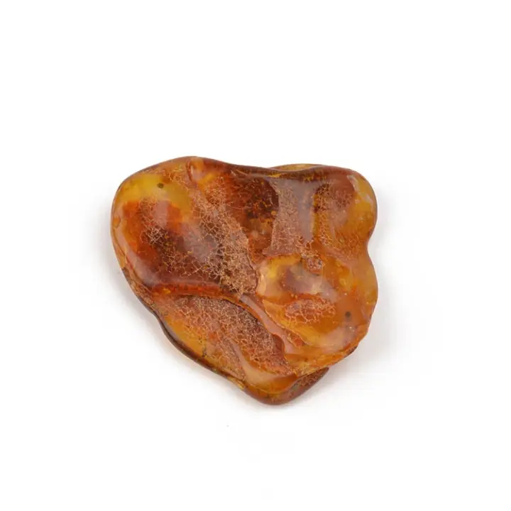 Genuine Amber Stone With Inclusions
