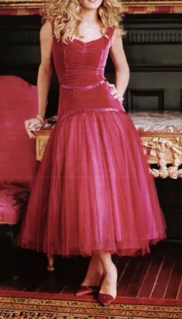 Girlish Tulle Prom Gown Barbie Pink Women's Corset Maxi Birthday Dress Evening Dress RS2963