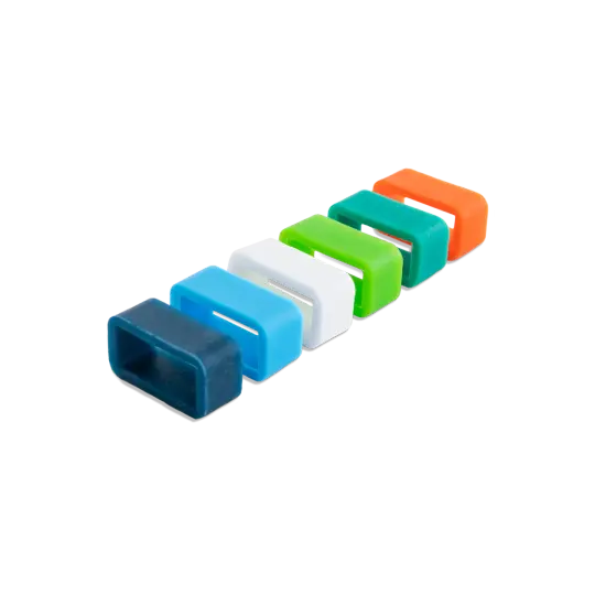 Color Bands for Dry Bags (6 Pack)