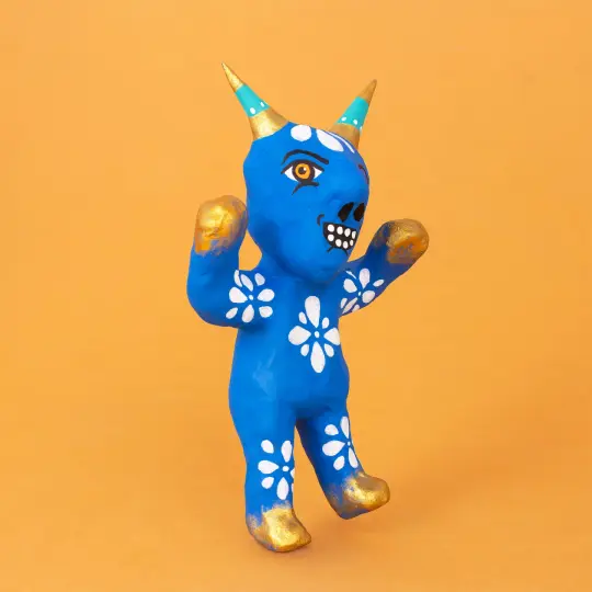 Papier-Mâché Little Judas Doll Sculptures