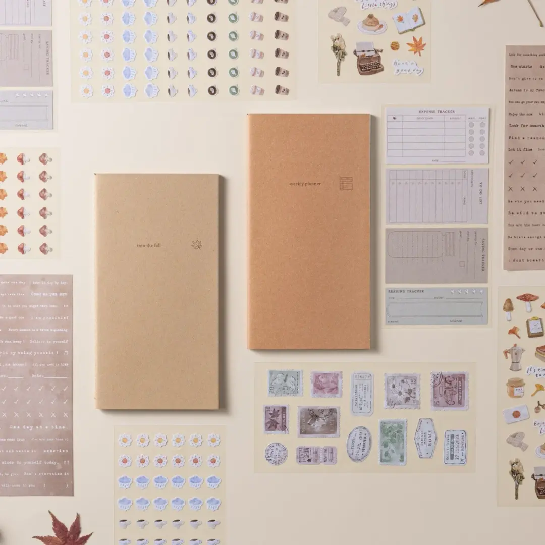 Hinoki - ‘Into the Fall’ Mixed Insert + Sticker Set