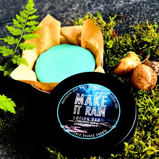Make it Rain Solid Lotion Bar.