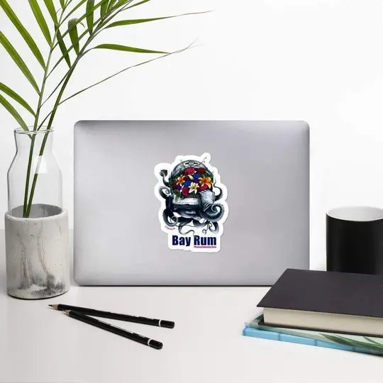 Clásico Bay Rum Vinyl Sticker | 3 Sizes