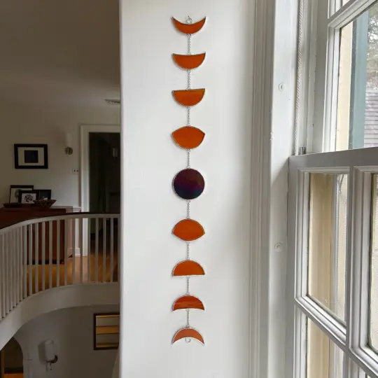 Autumnal Moon Phase Garland no.2