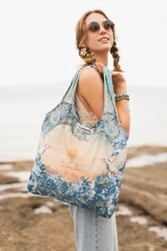 Peace Out Market Tote