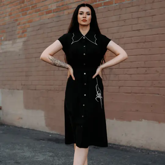 Creatures Shirt Dress