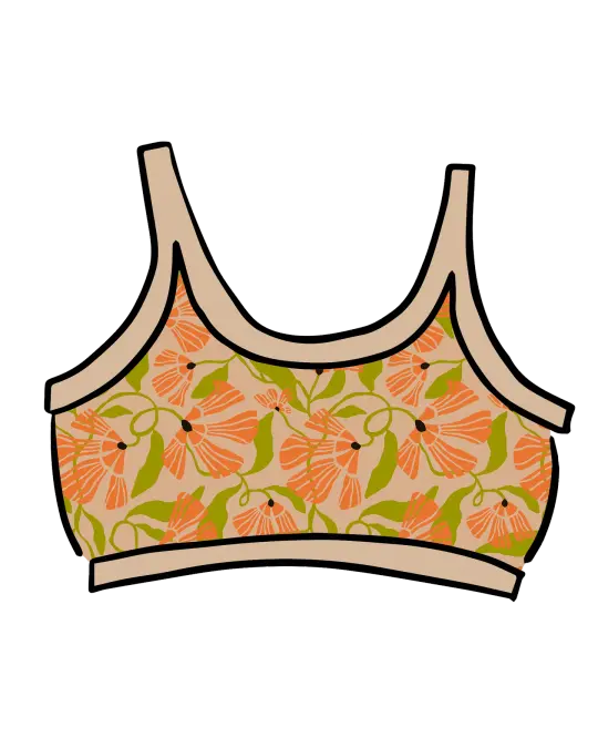 SALE: Longline Bra MED