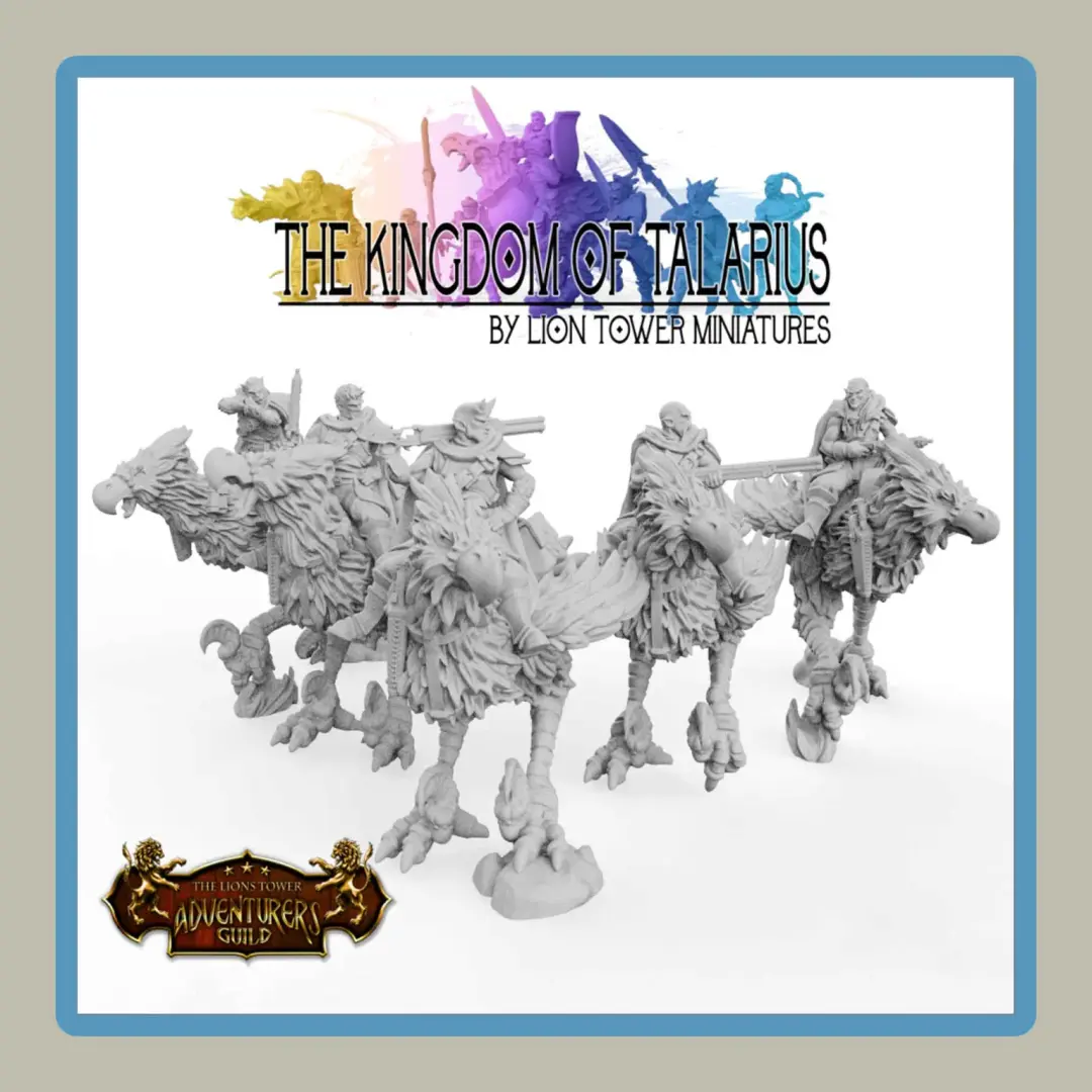 32mm scale kingsguard outriders