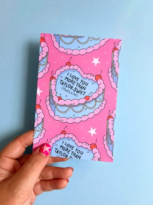 Carte postale - Cake Taylor Swift