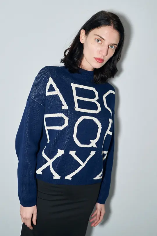 Alphabet Sweater *SINGLE SIZING*