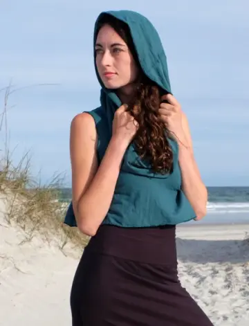 Super Cowl Wanderer Bralette