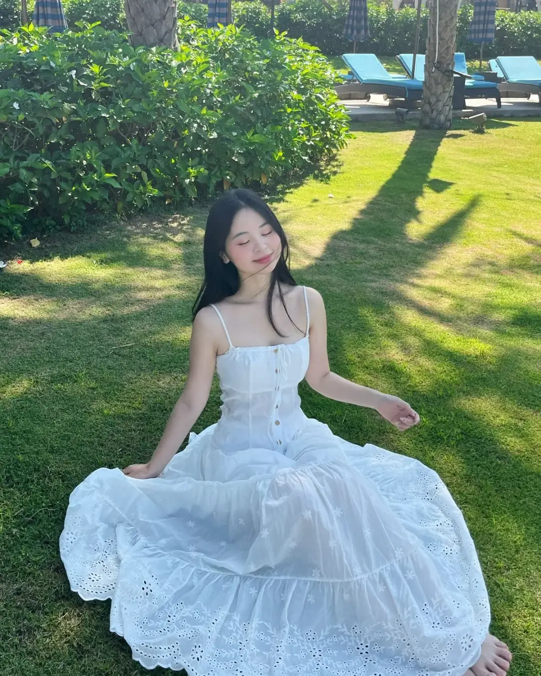 Gentle Lace Women's Prom Gown White Waist Fitted Maxi Evening Dress Birthday Dress — Fall Outfit 2026 New RS3237