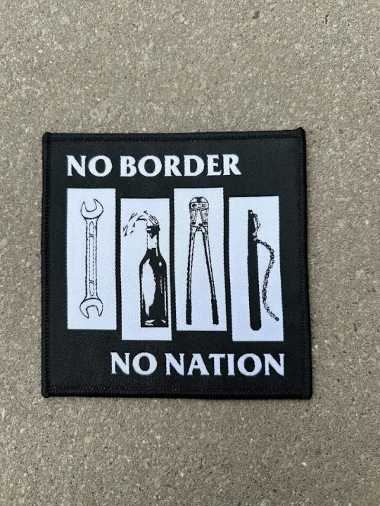 No Border woven patch