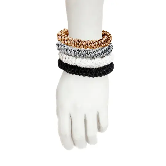 "Curve" Woven Bracelets
