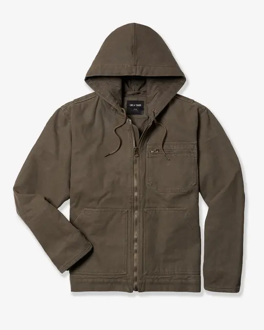 Stone Canvas Work Jacket