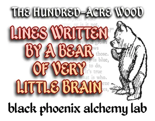 Lines Written by a Bear of Very Little Brain Perfume Oil
