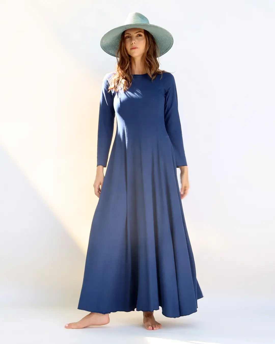 Crew Princess Seam Long Dress