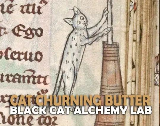 Cat Churning Butter Perfume Oil