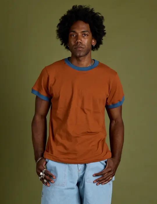 Vintage Ringer Tee - Burnt Terracotta *FINAL SALE*