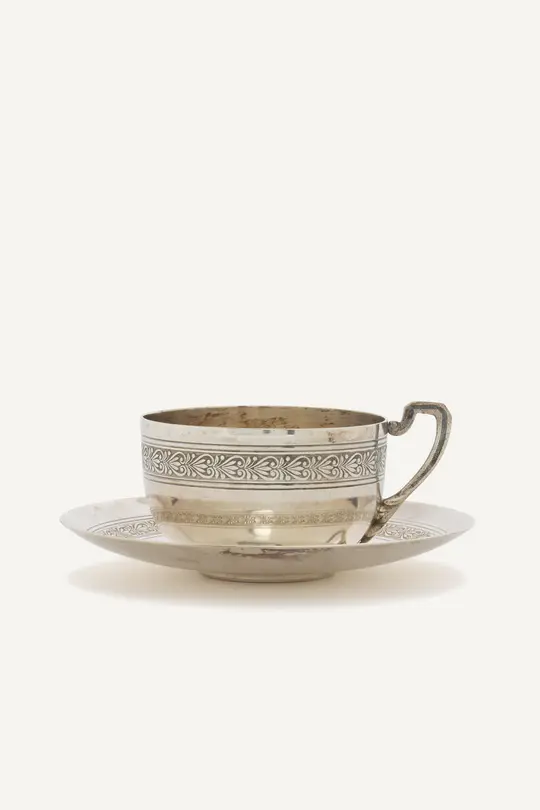 TASSE ET SOUS TASSE ANNÉES 40