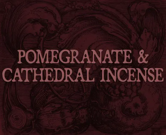 Pomegranate and Cathedral Incense Beard Oil