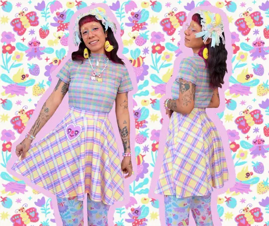 Plaid Dreams - Skirt