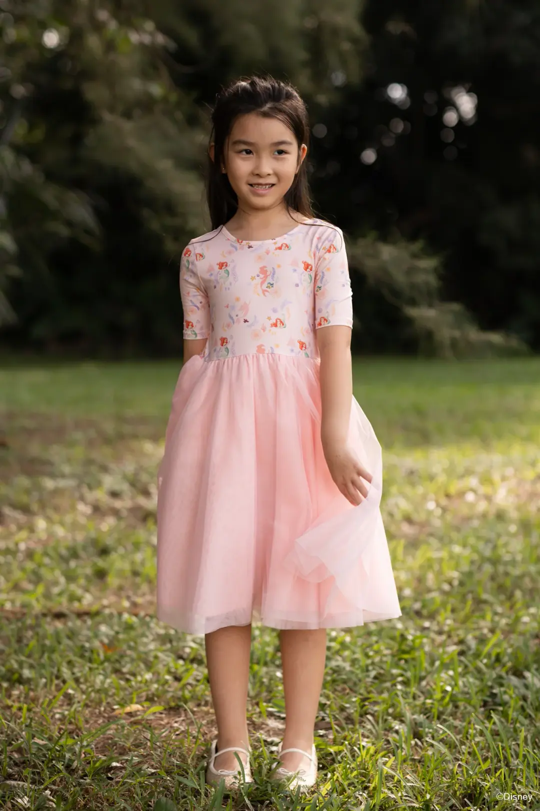 Lyla Dress - Pink Ariel