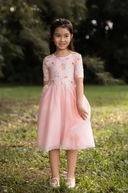 Lyla Dress - Pink Ariel