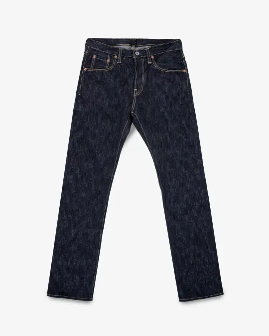 16oz Slubby Selvedge Denim Slim Cut Jeans - Indigo