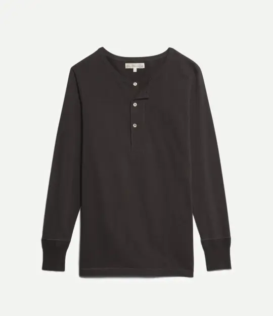 2M06 Mid-Century Machine Refined Fit Long Sleeve Henley