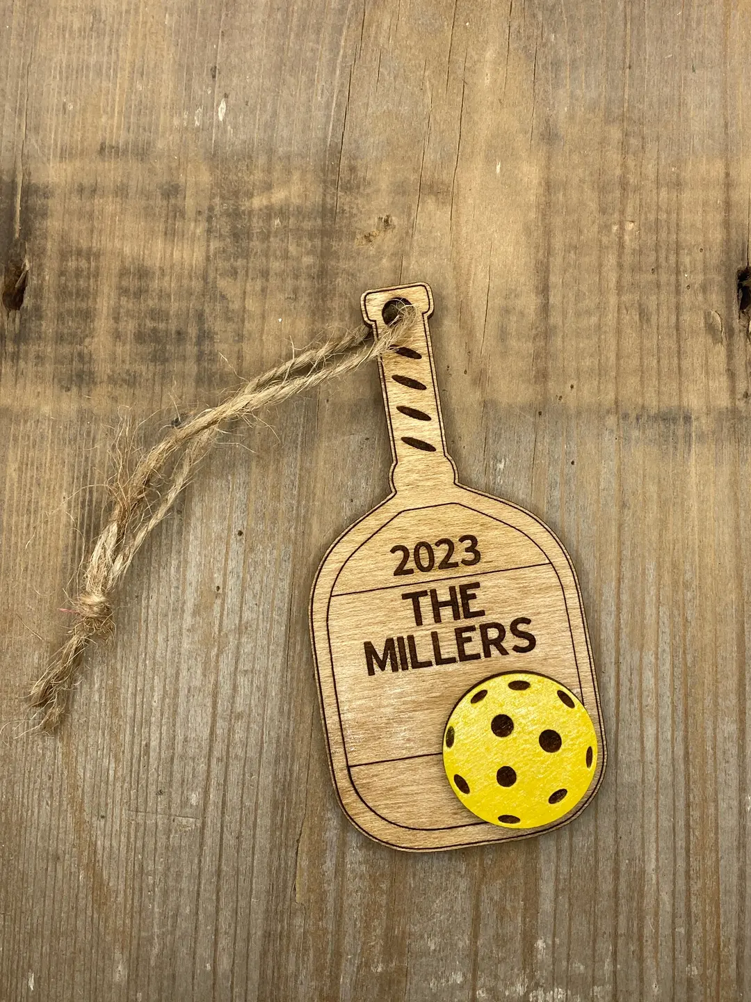 Pickle Ball Ornament