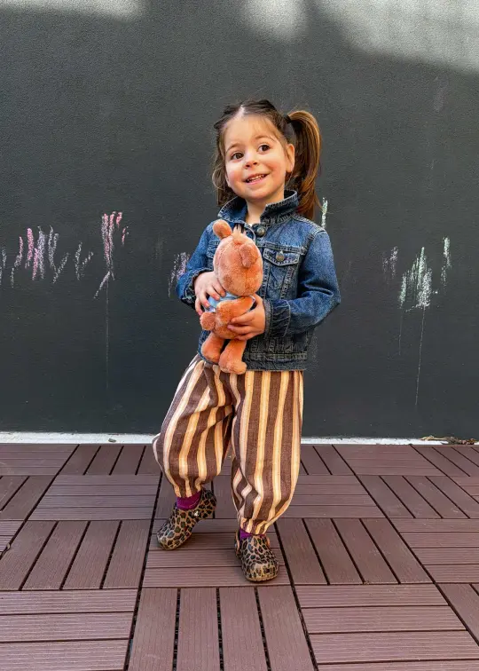 kids balloon pant | spring 26 | crete