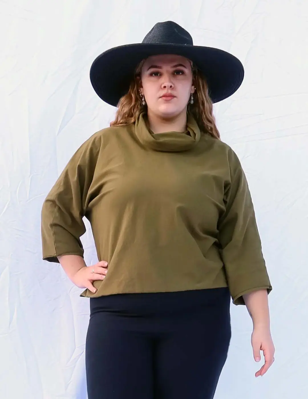 Pilgrim Poppy Cropped Kaftan