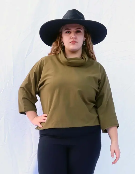 Pilgrim Poppy Cropped Kaftan