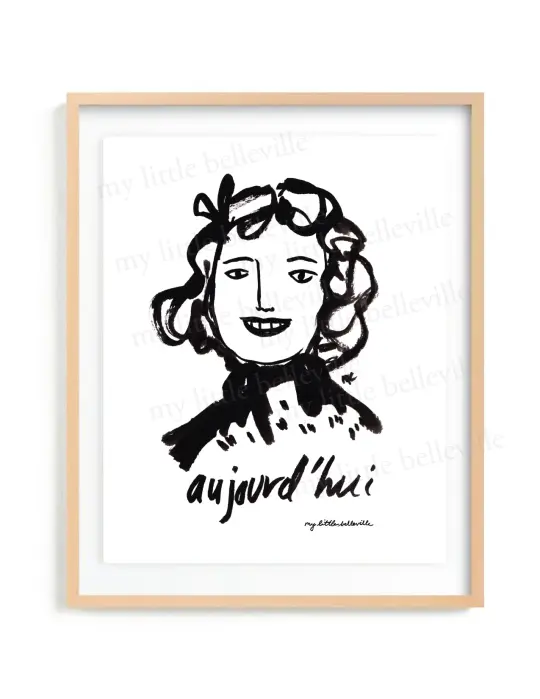 Aujourd'hui Print 8X10