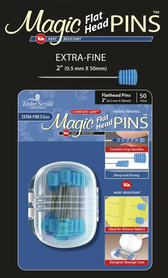 Magic Flat Head Pins