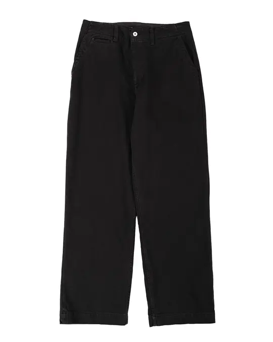Norse Projects Hengifoss High Waist Heavy Twill Trouser Black