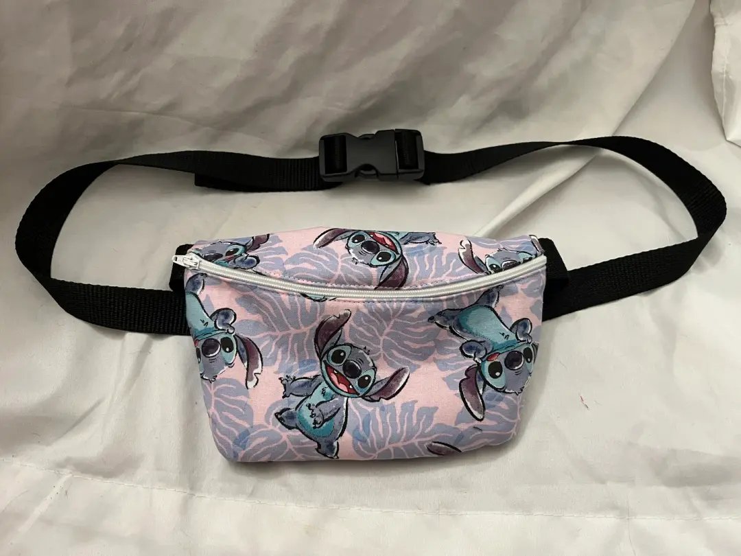 Blue Alien Fanny Pack