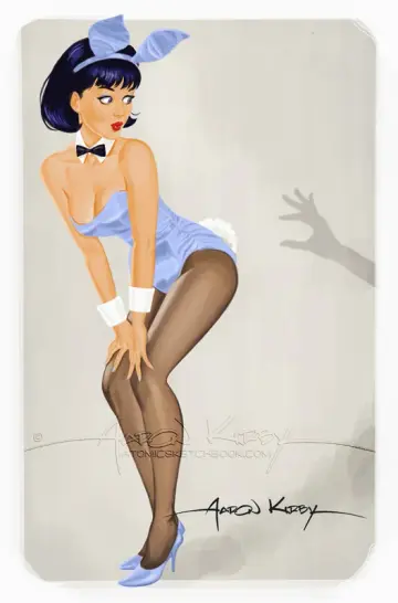 Bunny pin up