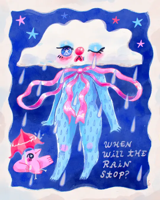 Rainy Mind - Print