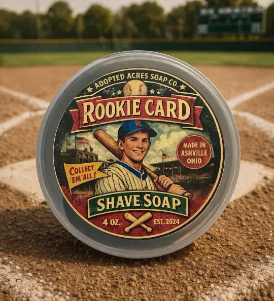 Rookie Card Shaving Soap 4 ounces