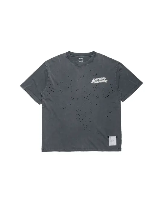 SATISFY MothTech T-Shirt Aged Black WA