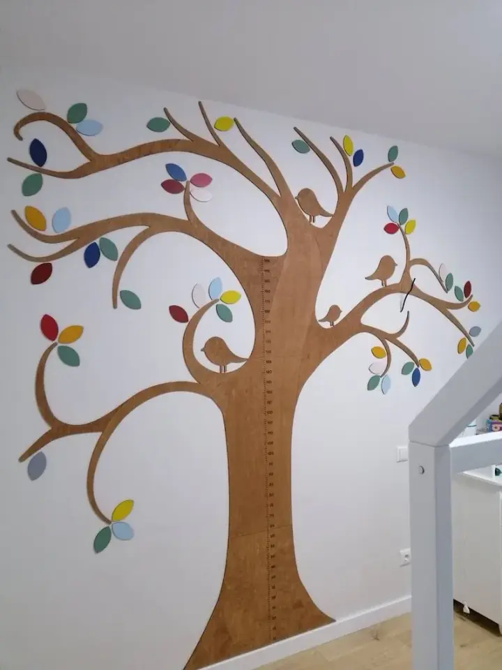 Big Tree - Wooden Height Chart | Growth Chart