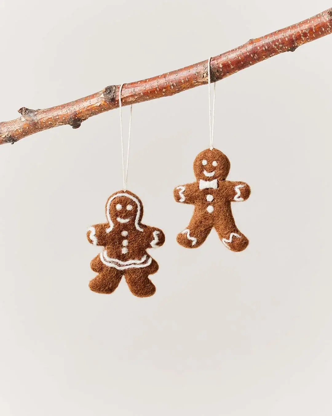 Felt Gingerbread Ornaments
