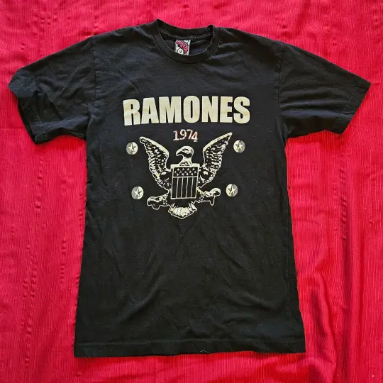 Ramones Chaser band t-shirt two sided Size S