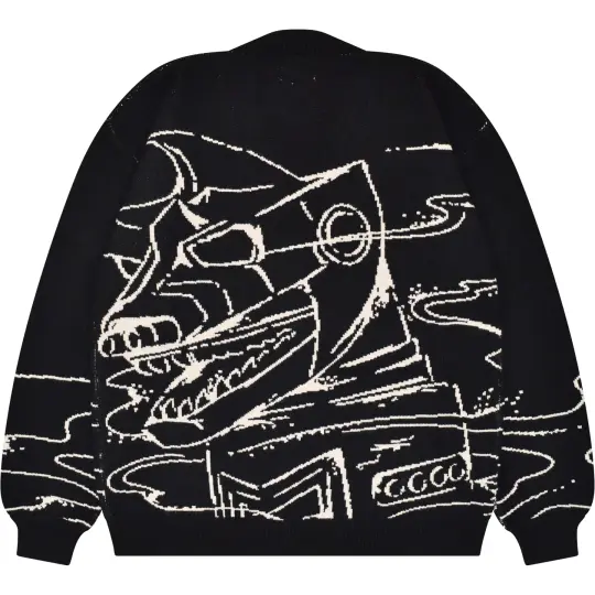 Mechagodzilla Attack Cardigan