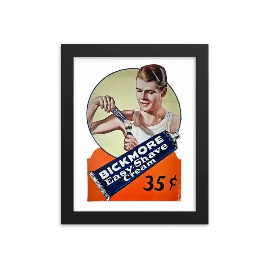 Vintage Bickmore Advert Framed Print