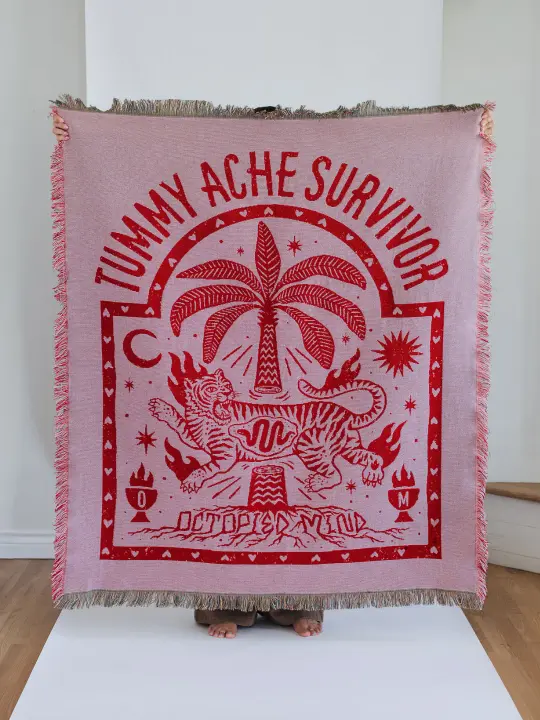 Tummy Ache Survivor Blanket